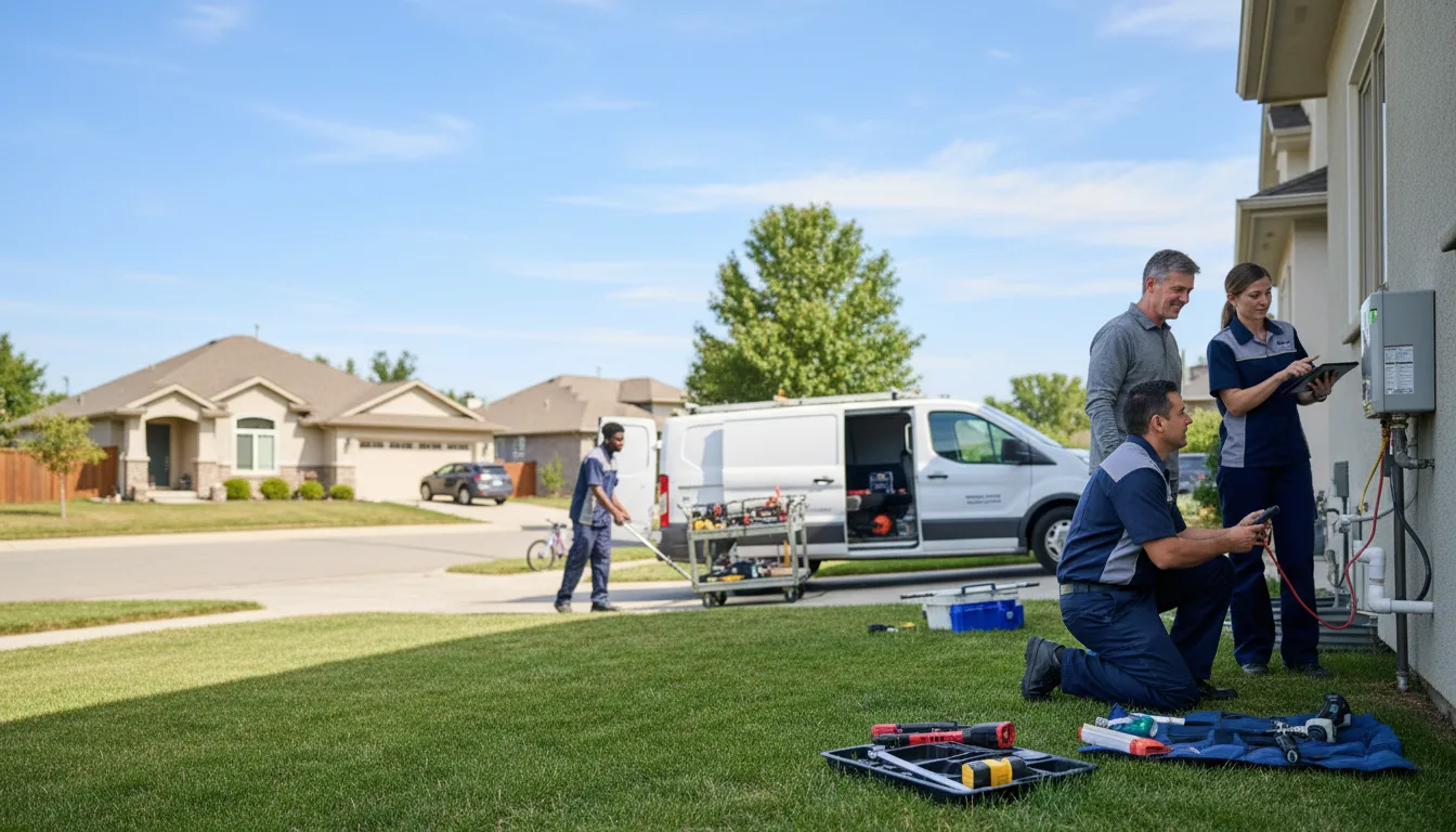 Tankless water heater service in Hanover, PA